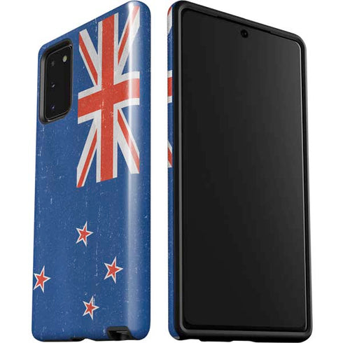 New Zealand Flag Distressed Galaxy Note20 5G Pro Case